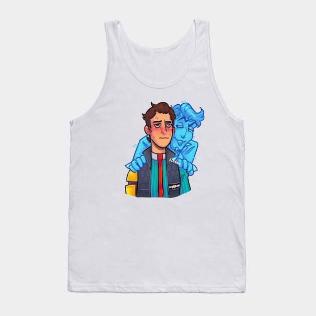 Rhys and Handsome Jack Rhack Tales From The Borderlands Inspired Design Tank Top by lutnik